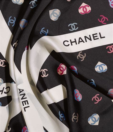 chanel twill scarf|Chanel scarves outlet.